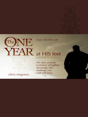 cover image of The One Year At His Feet Devotional